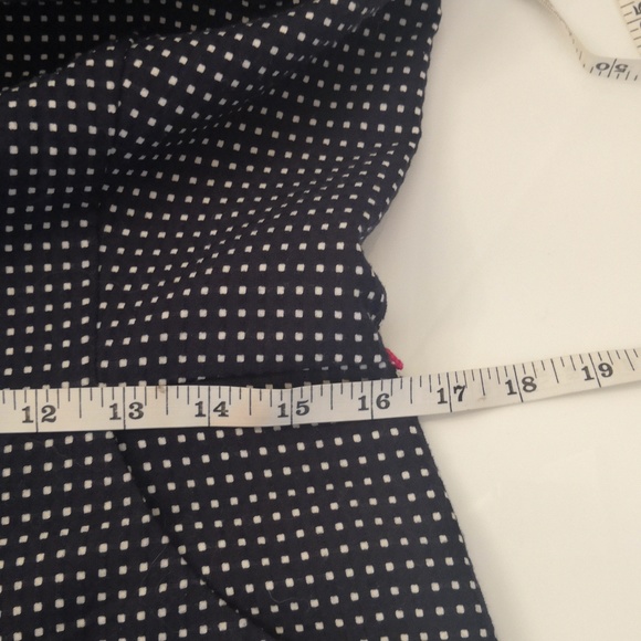 Chaps PolkaDot Dress, sz 12 - Picture 8 of 12